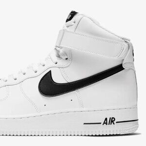 The Ever-Classic Nike Air Force 1 High Appears In Sharp White And Black